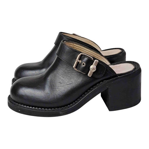 Sabots en cuir