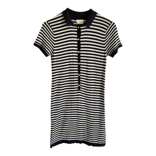 Rodier sailor dress in silk