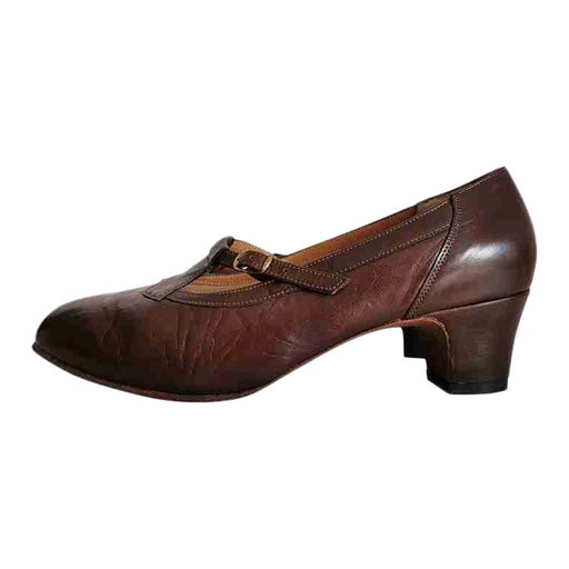 Leather Mary Janes