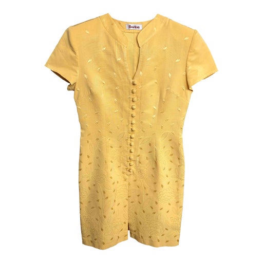Robe asiatique brodée