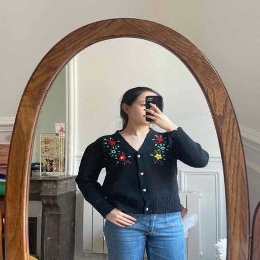 Cardigan en laine