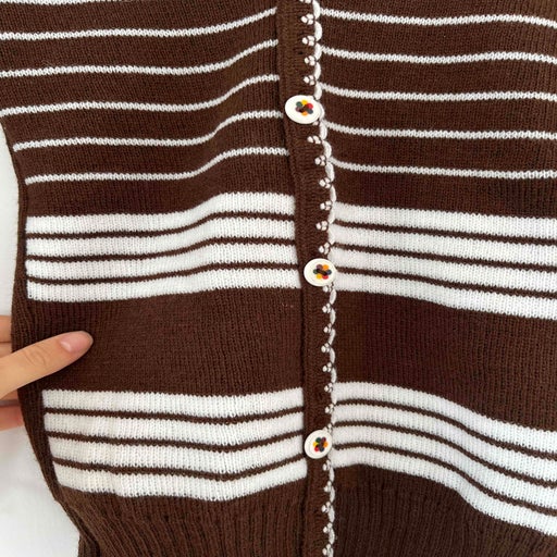 Striped cardigan
