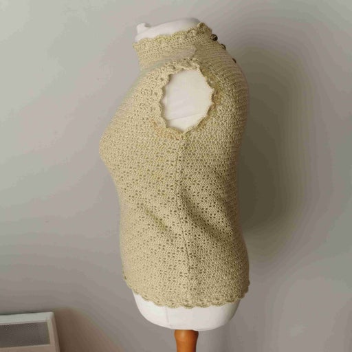 Top en crochet f