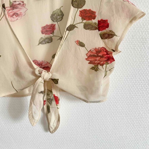 Boléro à fleurs