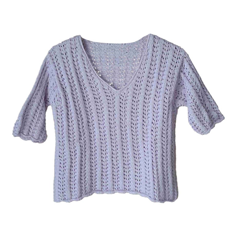 Top en maille