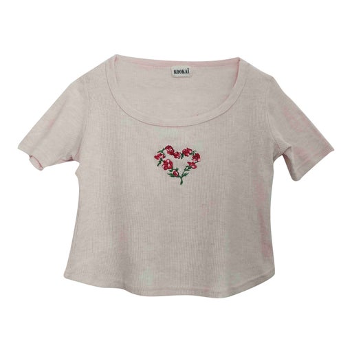 Crop top en coton