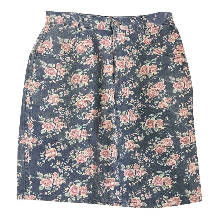 Jupe à fleurs