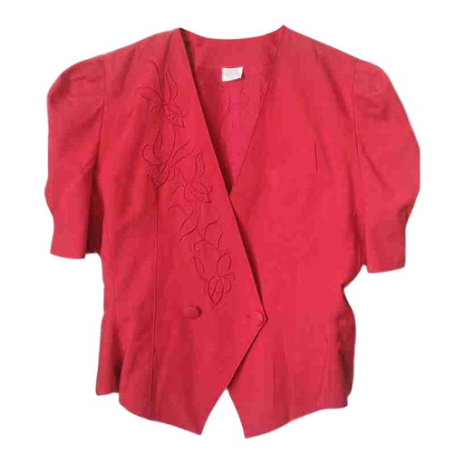 Linen and cotton blouse