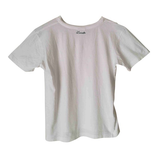 Tee-shirt blanc Lacoste