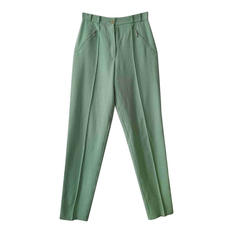 Pantalon en vichy