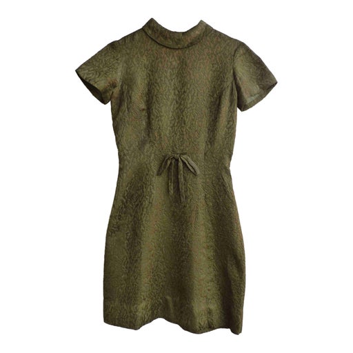 High neck dress