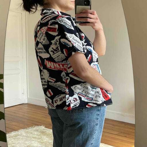 Chemise imprimée