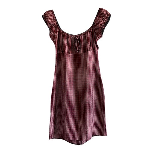 Robe à carreaux