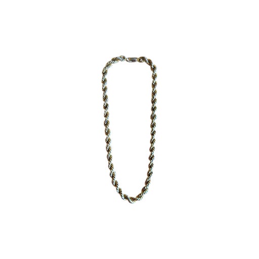 Collier en métal doré