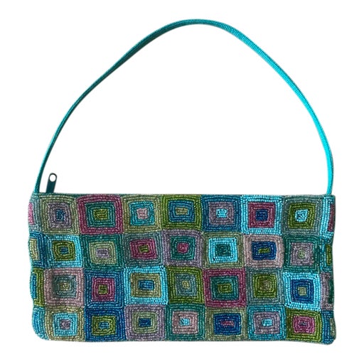 Beaded baguette bag