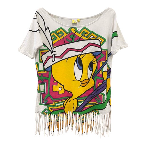 T-shirt à franges