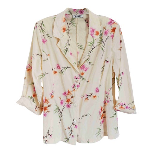 Chemise en coton et soie