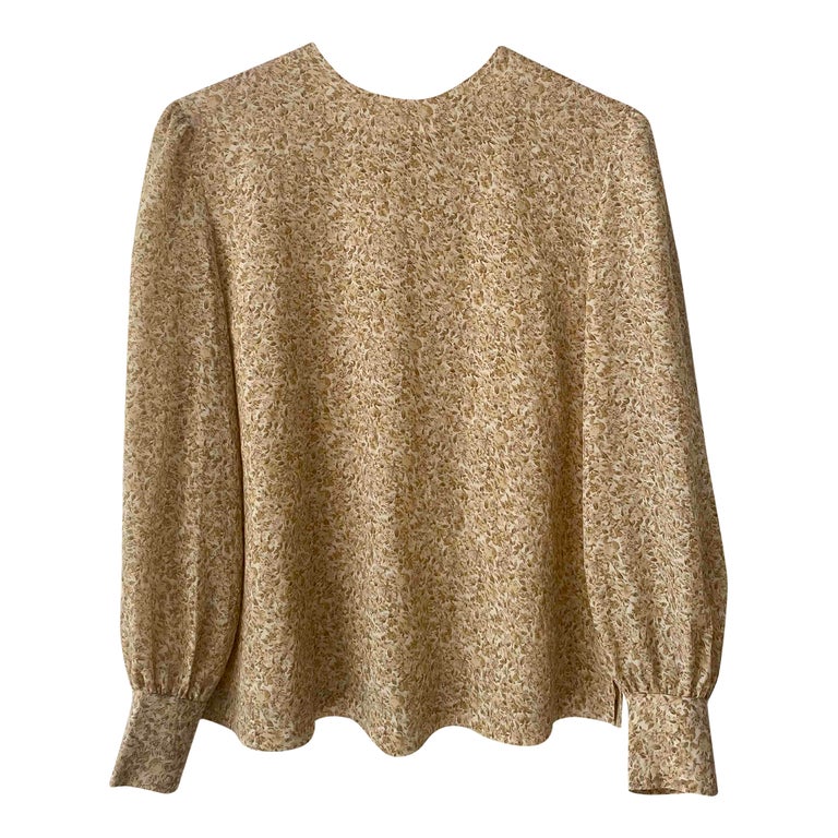 Blouse à fleurs