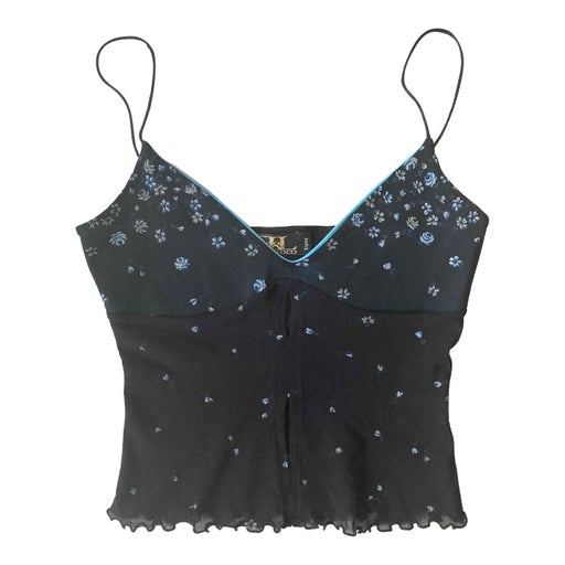 Crop top à fleurs