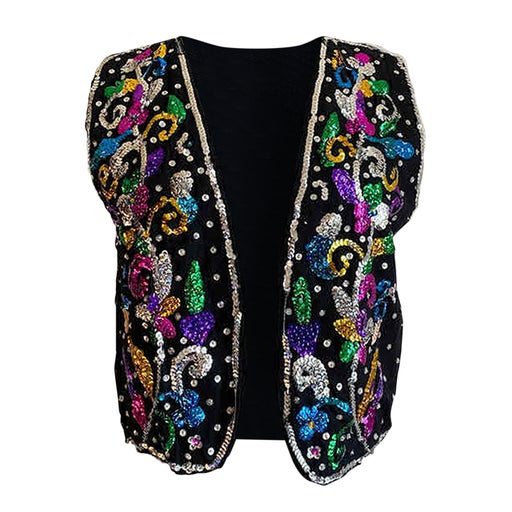 Gilet en sequins