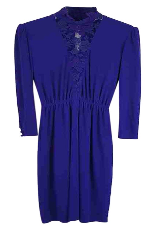 Violet midi dress