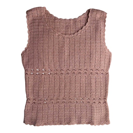 Top en crochet