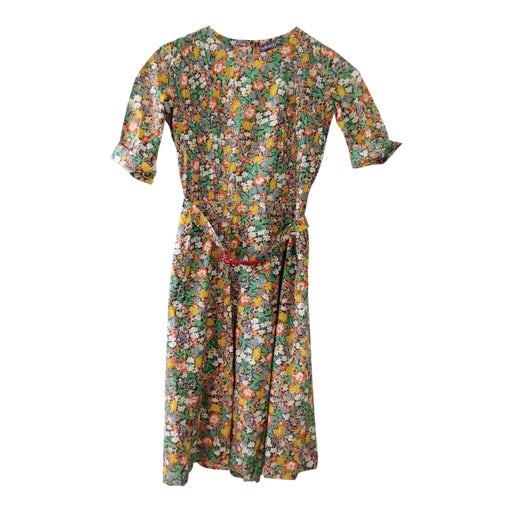 Robe Cacharel à fleurs. 