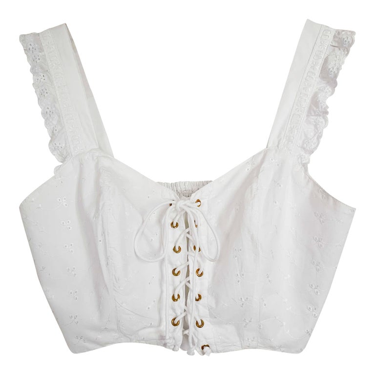 Crop top corset