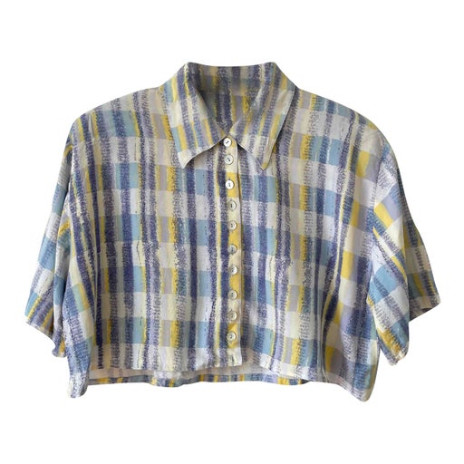 Chemise 80’s crop