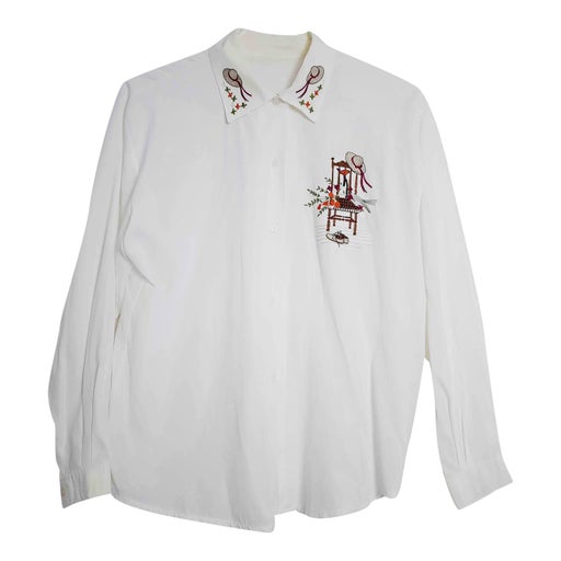 Chemise brodée