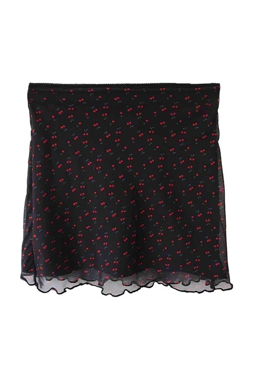 Cherry mini skirt