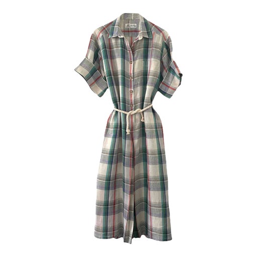 Robe chemise longue 