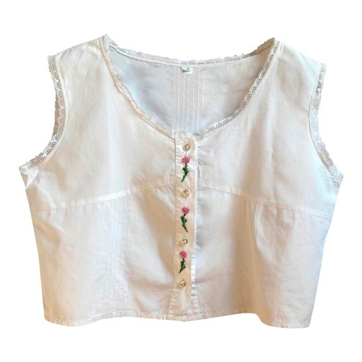 Crop top en coton