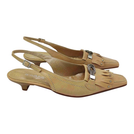 Escarpins en cuir