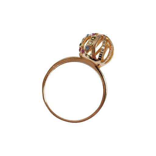 Bague en plaqué or