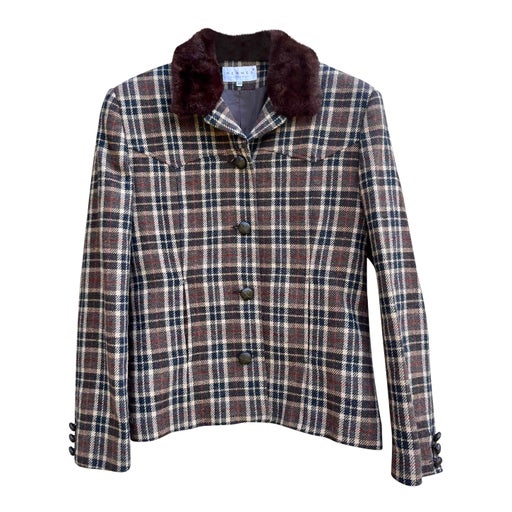 Veste à carreaux