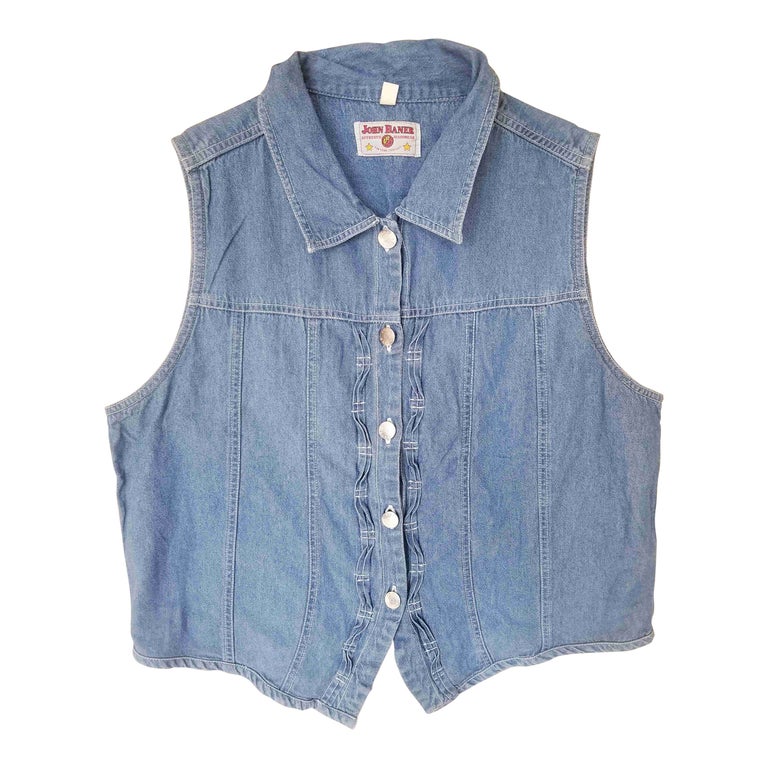 denim top
