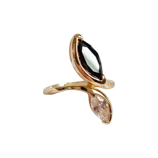 Bague deux pierres 