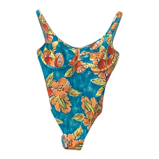 Maillot de bain fleuri