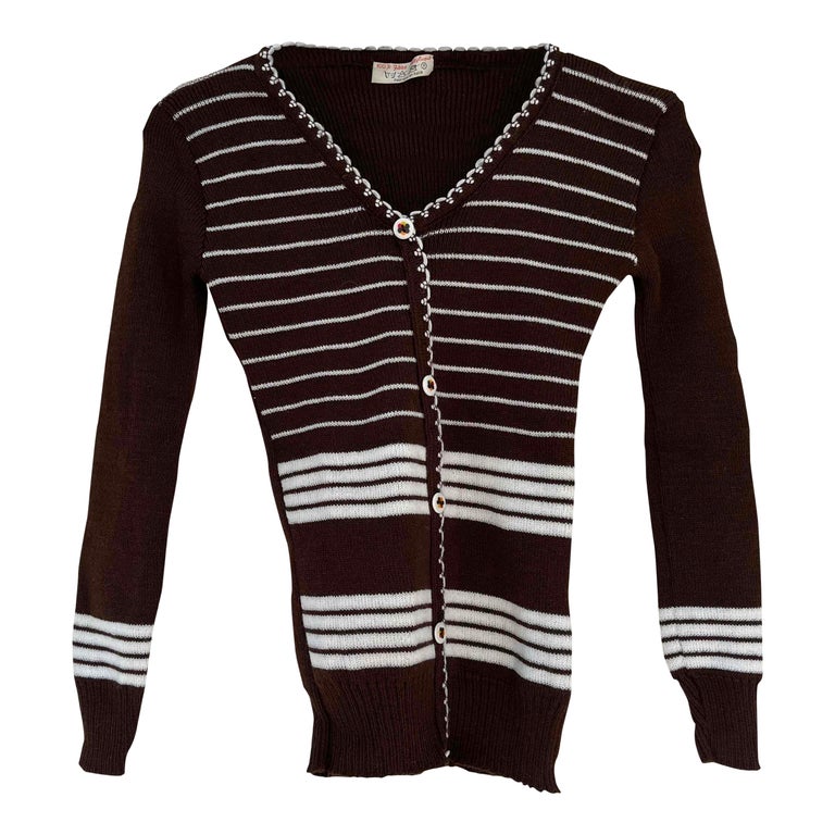 Striped cardigan