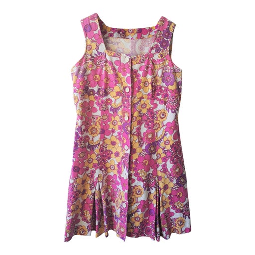 Mini robe à fleurs