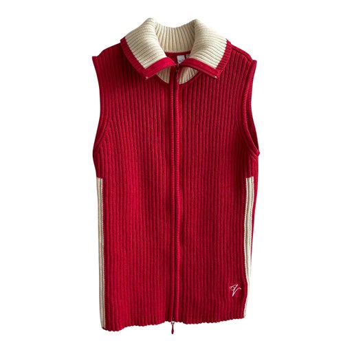 Gilet sans manches bicolore