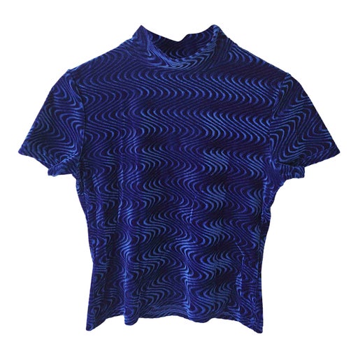 Velvet turtleneck