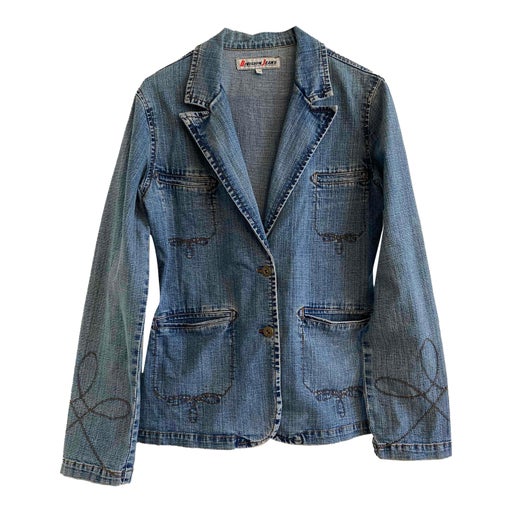 Denim blazer