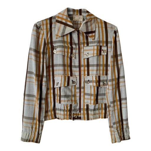 Blouson à carreaux