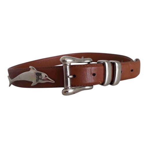 Leather belt
