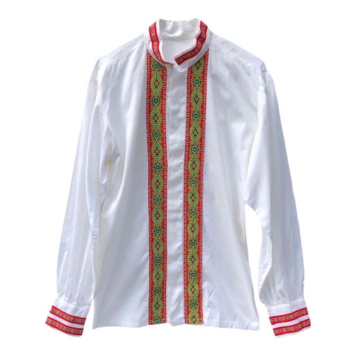 Chemise hongroise en coton