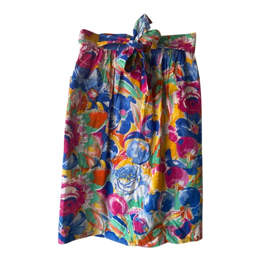 Jupe à fleurs