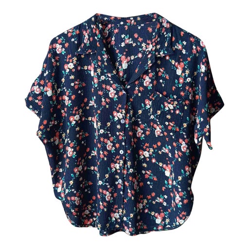 Blouse à fleurs
