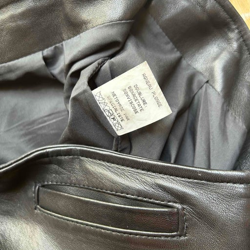 Leather trousers